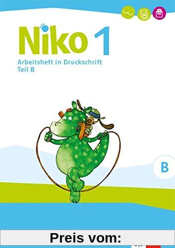 Niko 1: Paket: Arbeitsheft in Druckschrift, Druckschriftlehrgang Klasse 1 (Niko. Ausgabe ab 2020)