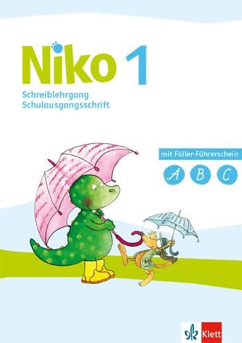 Niko 1: Schreiblehrgang Schulausgangsschrift Klasse 1 (Niko. Ausgabe ab 2020)