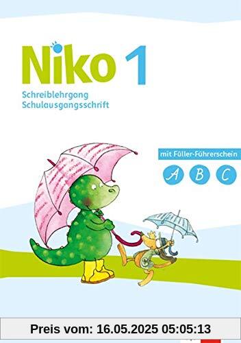 Niko 1: Schreiblehrgang Schulausgangsschrift Klasse 1 (Niko. Ausgabe ab 2020)