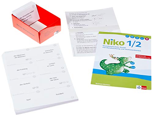 Niko Sprachbuch 1/2: Grundwortschatz-Kartei mit Handreichungen und Stationenkarten Klasse 1/2: Grundwortschatz-Kartei mit Handreichungen und ... Klasse 1/2 (Niko. Ausgabe ab 2020)