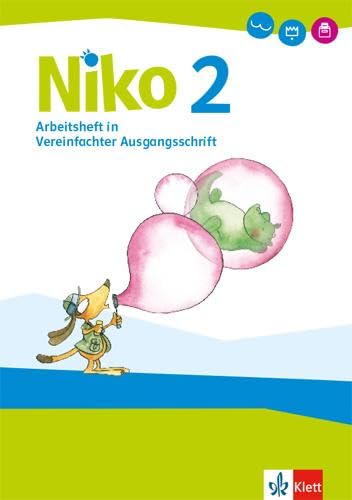 Niko Sprachbuch 2: Arbeitsheft in Vereinfachter Ausgangsschrift Klasse 2 (Niko. Ausgabe ab 2020) von Klett