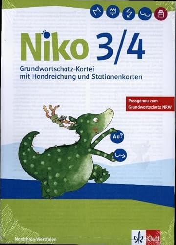 Niko Sprachbuch 3/4: Grundwortschatz-Kartei mit Handreichungen und Stationenkarten Klasse 3/4: Grundwortschatz-Kartei mit Handreichungen und ... Klasse 3/4 (Niko. Ausgabe ab 2020)