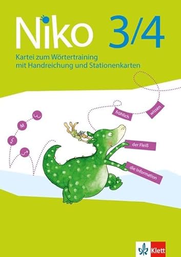 Niko Sprachbuch 3-4: Grundwortschatzkartei Klasse 3/4 (Niko Sprachbuch. Ausgabe ab 2014)