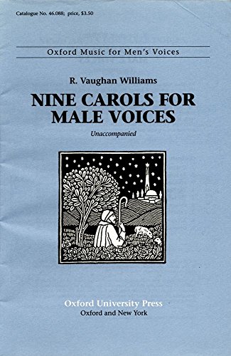 Nine Carols for Male Voices von Oxford University Press Distribution Services
