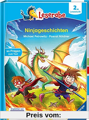 Ninjageschichten - Leserabe ab 2. Klasse - Erstlesebuch für Kinder ab 7 Jahren (Leserabe - 2. Lesestufe)