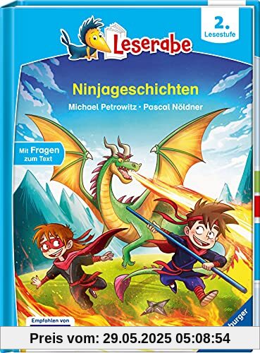 Ninjageschichten - Leserabe ab 2. Klasse - Erstlesebuch für Kinder ab 7 Jahren (Leserabe - 2. Lesestufe)