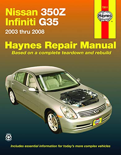 Nissan 350Z & Infiniti G35, 2003-2008 (Hayne's Automotive Repair Manual)
