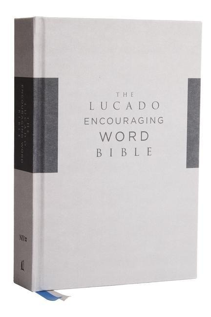 Niv, Lucado Encouraging Word Bible, Gray, Cloth Over Board, Comfort Print Niv, Lucado Encouraging Word Bible, Gray, Cloth Over Board, Comfort Print