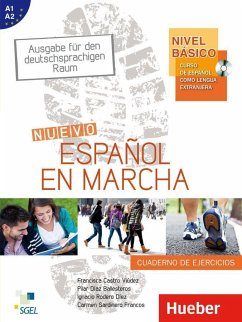 Nivel Básico: Nuevo Español en marcha. Arbeitsbuch von Hueber / SGEL