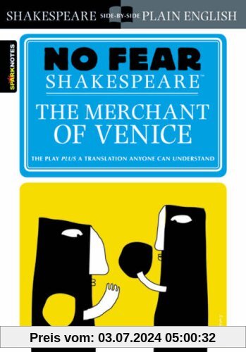 No Fear Shakespeare: Merchant of Venice (Sparknotes No Fear Shakespeare)