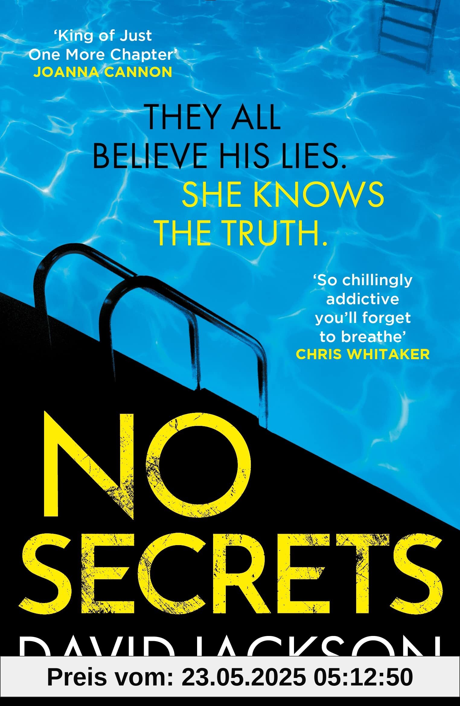 No Secrets: a totally gripping serial killer thriller from the bestselling author of Cry Baby