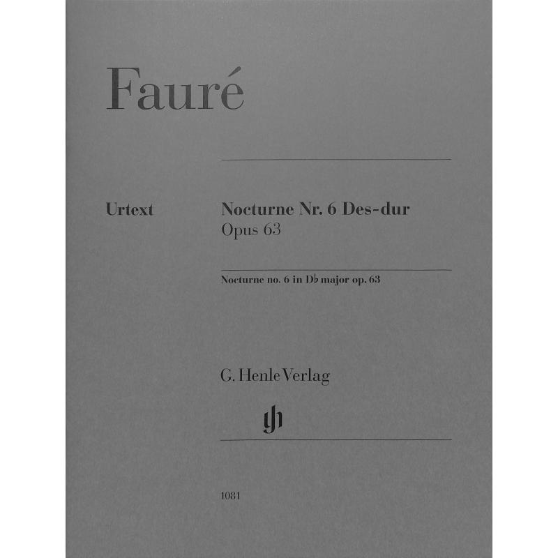 Nocturne 6 Des-Dur op 63