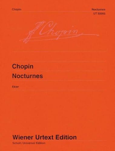 Nocturnes: Nach den Autographen, Abschriften und Originalausgaben. Klavier. (Wiener Urtext Edition)