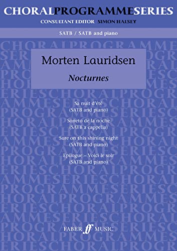 Nocturnes: SATB / SATB accomp. (Choral Programme Series) von Faber Music Ltd.