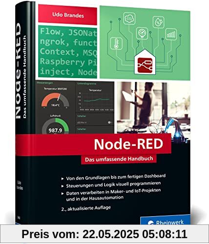 Node-RED: Das umfassende Handbuch. Visuelles Programmieren leicht gemacht