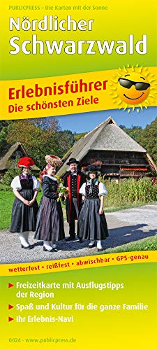 Nördlicher Schwarzwald: Erlebnisführer mit Informationen zu Freizeiteinrichtungen auf der Kartenrückseite, wetterfest, reißfest,abwischbar, GPS-genau. 1:150000 (Erlebnisführer: EF)
