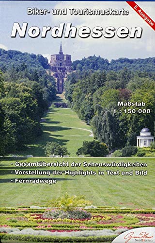 Nordhessen: Biker- und Tourismuskarte
