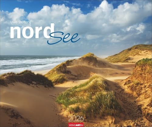 Nordsee Kalender 2026: Atemberaubende Fotos von Uwe Steffens in einem großen Wand-Kalender. Deutsche Nordseelandschaften in einem Kalender im Großformat. 55x46 cm Querformat (Reisekalender Weingarten) von Weingarten