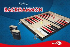 Noris 606101712 - Deluxe Backgammon im Koffer, Strategiespiel von Noris Spiele