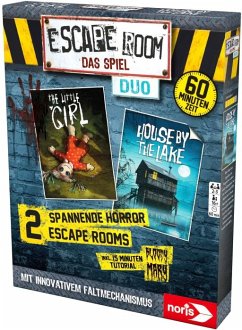 Noris 606101894 - Escape Room Duo, 2 neue Horror-Fälle von Noris Spiele