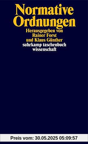 Normative Ordnungen (suhrkamp taschenbuch wissenschaft)