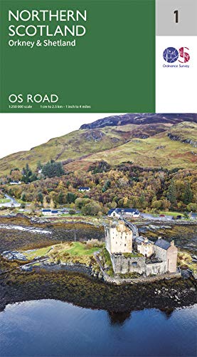 North Scotland. Orkney & Shetland: OS Roadmap sheet 1