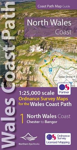 North Wales Coast Path Map: 1:25,000 scale Ordnance Survey mapping for the Wales Coast Path (OS Map Books - Wales Coast Path, Band 2)