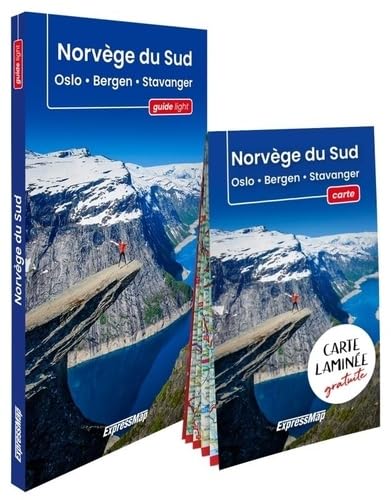 Norvège du Sud. Oslo, Bergen, Stavanger (guide light): Avec une carte laminée von EXPRESSMAP