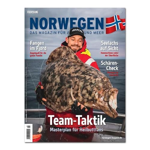 Norwegen-Magazin 1/22 + DVD (Norwegen Magazin: Das Magazin für Angeln und Meer)
