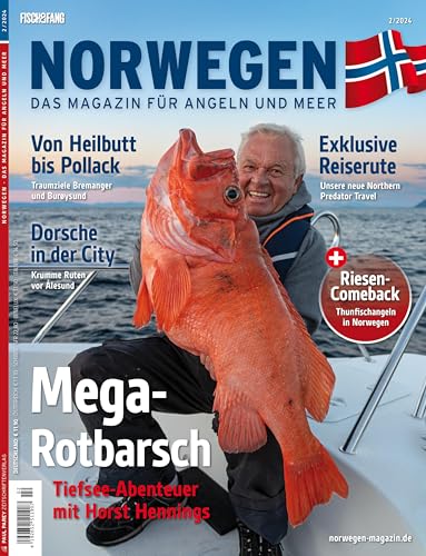 Norwegen-Magazin 2/2024 + DVD (Norwegen Magazin: Das Magazin für Angeln und Meer) von Parey, P