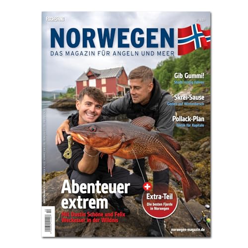 Norwegen Magazin Nr. 2/23 + DVD (Norwegen Magazin: Das Magazin für Angeln und Meer)