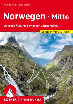 Norwegen Mitte von Bergverlag Rother