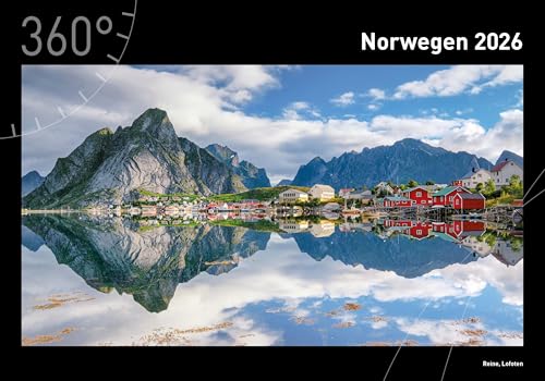 Norwegen Premiumkalender 2026 (360° Premiumkalender 2026: Format 50 x 35 cm) von 360° medien