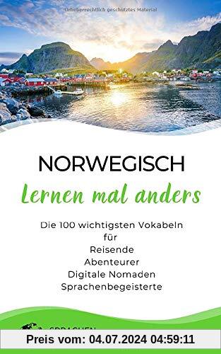 Norwegisch lernen mal anders - Die 100 wichtigsten Vokabeln: Für Reisende, Abenteurer, Digitale Nomaden, Sprachenbegeisterte