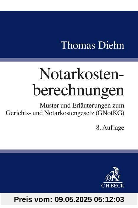 Notarkostenberechnungen