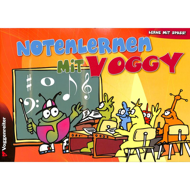 Noten lernen mit Voggy | Notenheft