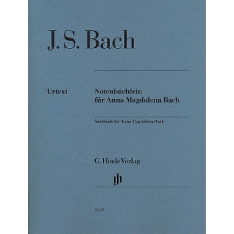 Notenbüchlein für Anna Magdalena Bach Notenbüchlein für Anna Magdalena Bach