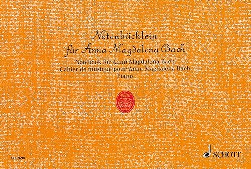 Notenbüchlein für Anna Magdalena Bach: Klavier.