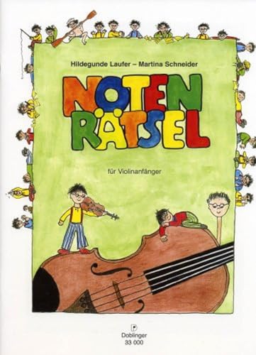 Notenrätsel für Violinanfänger 6: Violine.