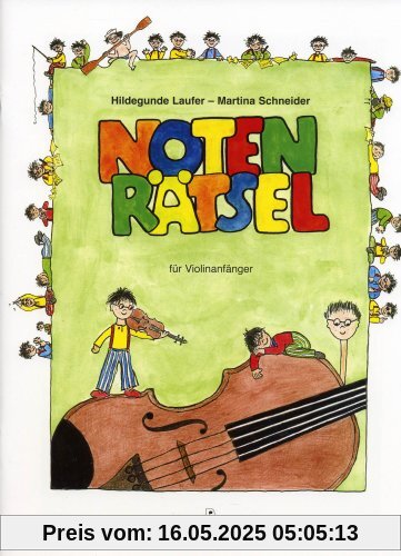 Notenrätsel für Violinanfänger 6: Violine