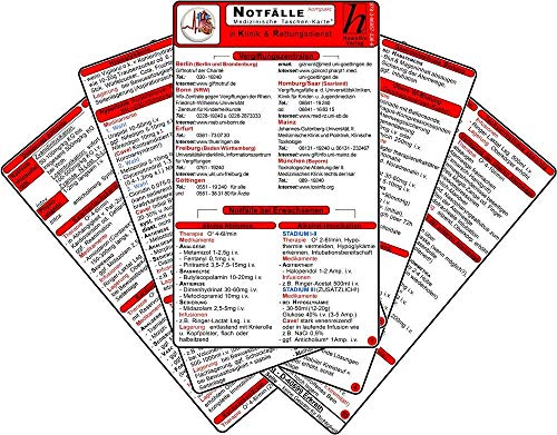 Notfälle "kompakt" in Klinik & Rettungsdienst: Ideal für die Intensivstation, Intensivpflege, Ambulanz, Rettungssanitäter, Rettungsassistenten, Notfallsanitäter von Hawelka, Verlag