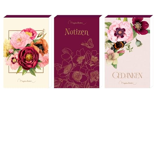 Notizblöckchen – Blütenzauber: Marjolein Bastin