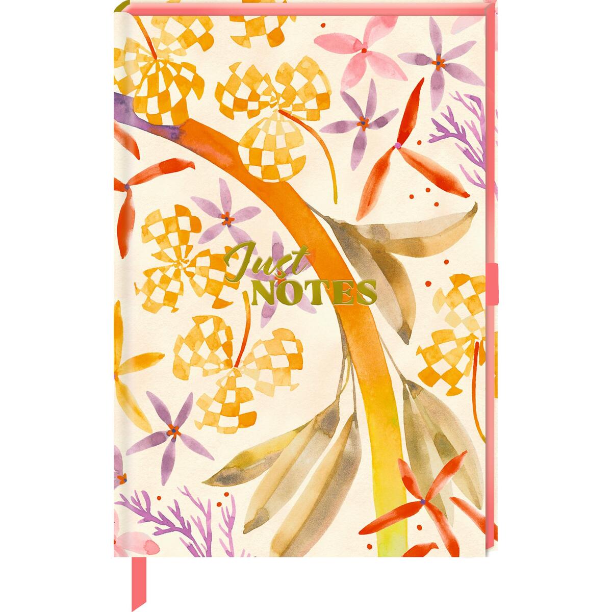 Notizbuch DIN A5 - Just Notes (ORANGE) von Coppenrath