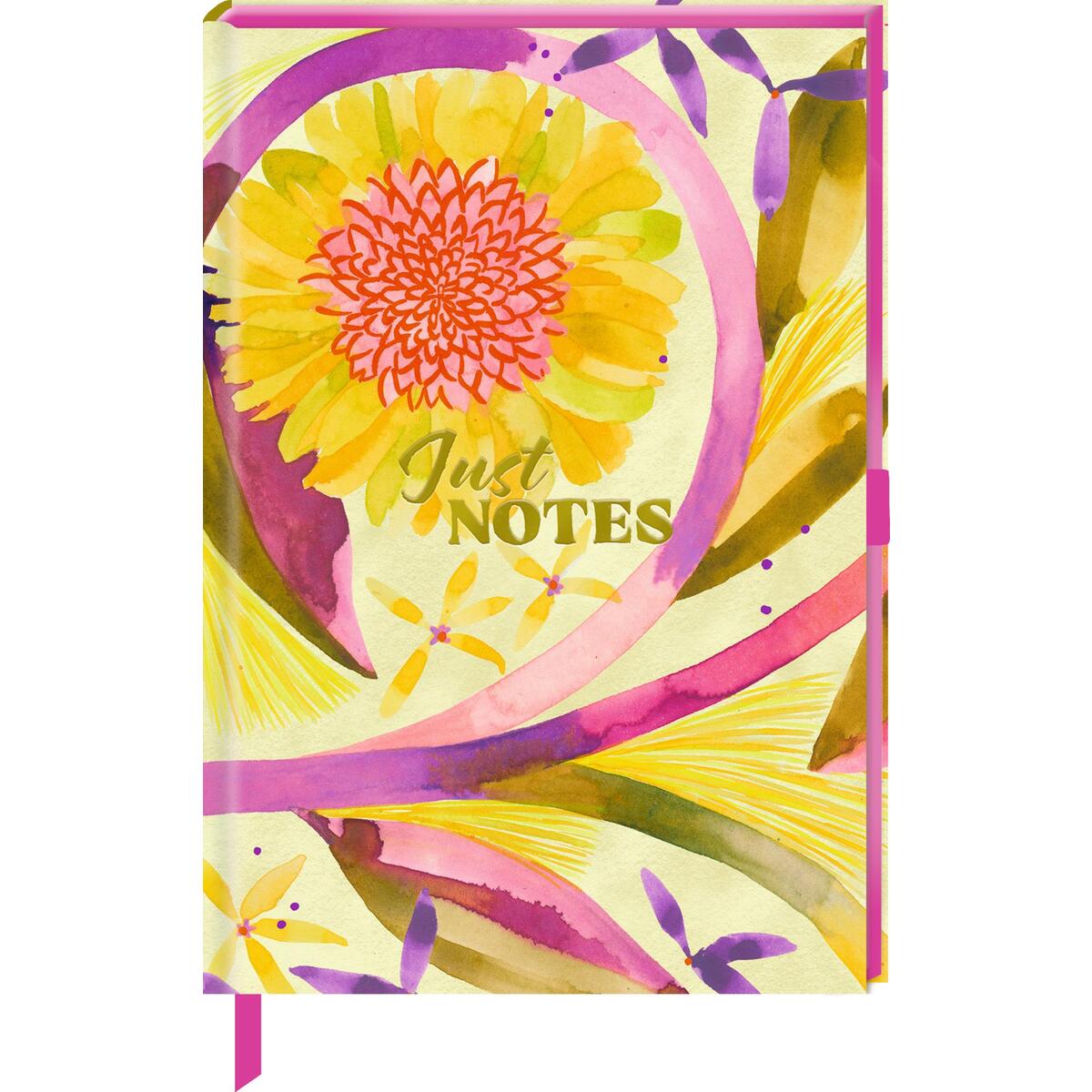 Notizbuch DIN A5 - Just Notes (YELLOW) von Coppenrath