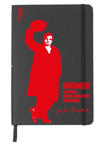 Notizbuch Ringelnatz: Bücher werden lebendig A5 (Notizbücher: Eintragebücher liniert) von Favoritenpresse GmbH
