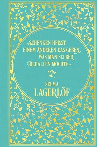 Notizbuch Selma Lagerlöf: Leinen mit Goldprägung, unliniert, Lesebändchen, pistazie, 14,0 x 21,5 cm Notizbuch Selma Lagerlöf: Leinen mit Goldprägung, unliniert, Lesebändchen, pistazie, 14,0 x 21,5 cm
