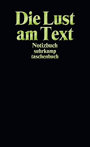 Notizbuch suhrkamp taschenbuch. Die Lust am Text von Suhrkamp Verlag AG