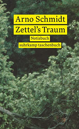 Notizbuch suhrkamp taschenbuch: Zettel's Traum | 240 blanko Seiten