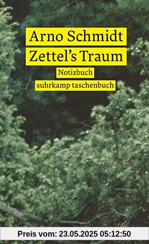Notizbuch suhrkamp taschenbuch: Zettel's Traum | 240 blanko Seiten Notizbuch suhrkamp taschenbuch: Zettel's Traum | 240 blanko Seiten