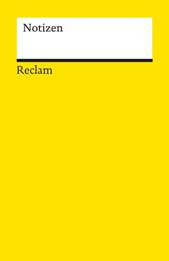 Notizen (gelb) von Reclam, Ditzingen
